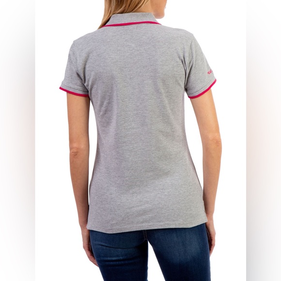 NWT Women’s Size Small U.S. POLO ASSN Short-sleeve Polo Shirt Logo Embroidered - Picture 3 of 13